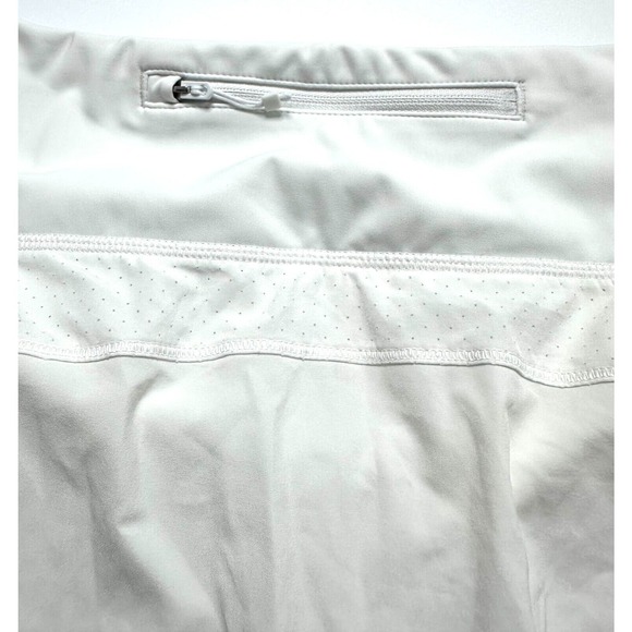 Athleta Athletic Run With It 14” Skort Jupe-Short White Women’s Size Medium - Picture 6 of 9